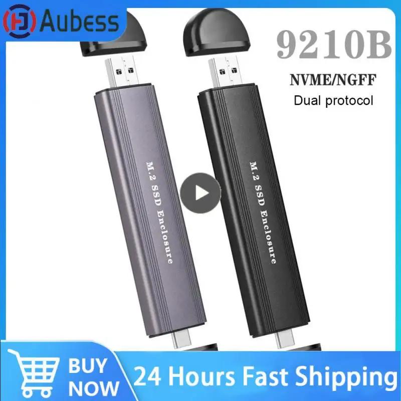 SSD ̽ NVME Ŭ M.2 to USB C Ÿ 3.1 SSD , NVME PCIE NGFF SATA M/B Ű SSD ũ ڽ, M.2 SSD ̽ ǰ